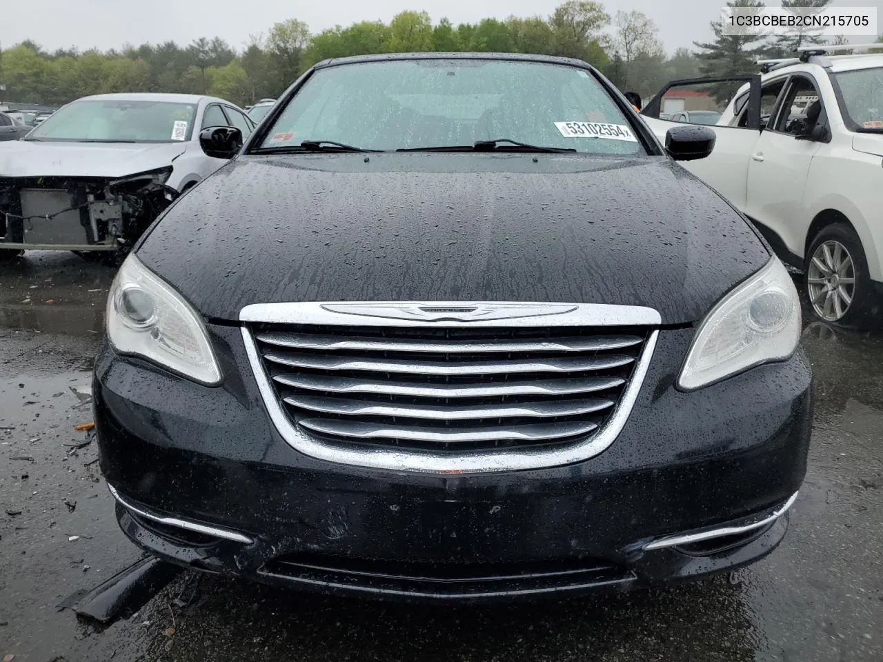 2012 Chrysler 200 Touring VIN: 1C3BCBEB2CN215705 Lot: 53102554