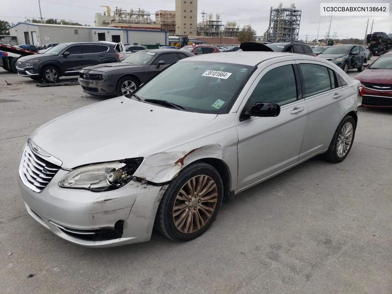 1C3CCBABXCN138642 2012 Chrysler 200 Lx