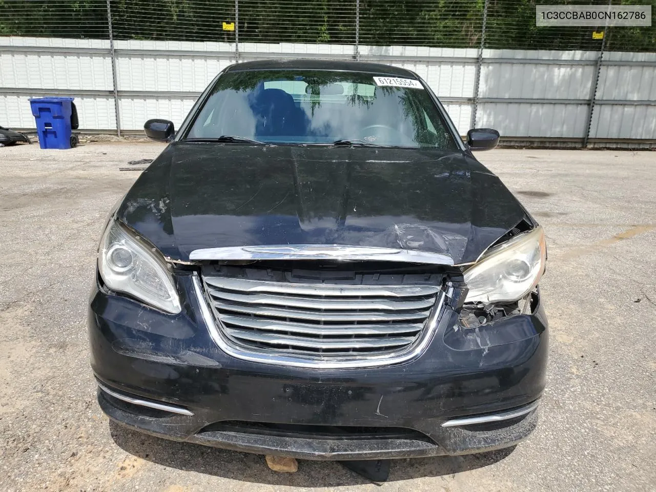 2012 Chrysler 200 Lx VIN: 1C3CCBAB0CN162786 Lot: 61215554