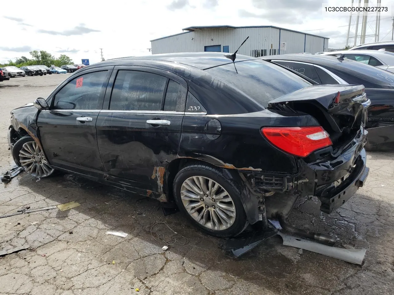 2012 Chrysler 200 Limited VIN: 1C3CCBCG0CN227273 Lot: 62236704