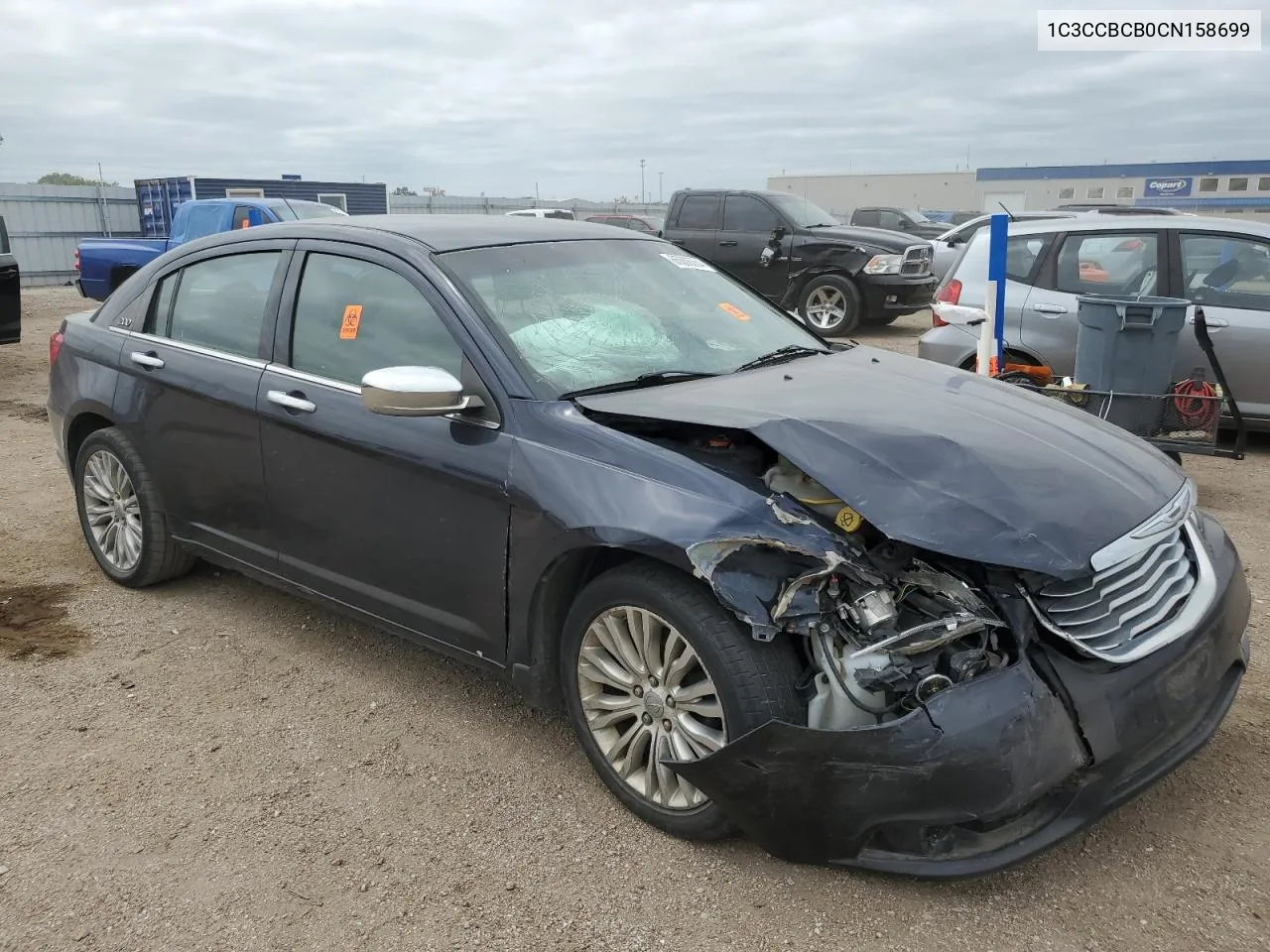 2012 Chrysler 200 Limited VIN: 1C3CCBCB0CN158699 Lot: 65006354