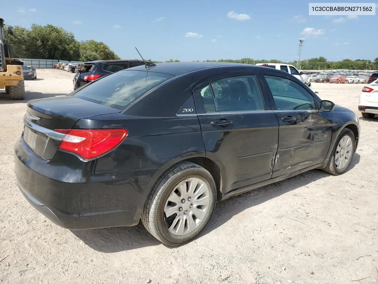 2012 Chrysler 200 Lx VIN: 1C3CCBAB8CN271562 Lot: 65538554