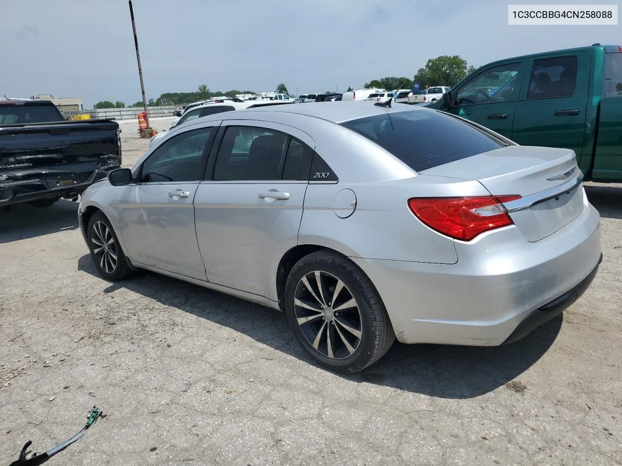 2012 Chrysler 200 Touring VIN: 1C3CCBBG4CN258088 Lot: 65597444