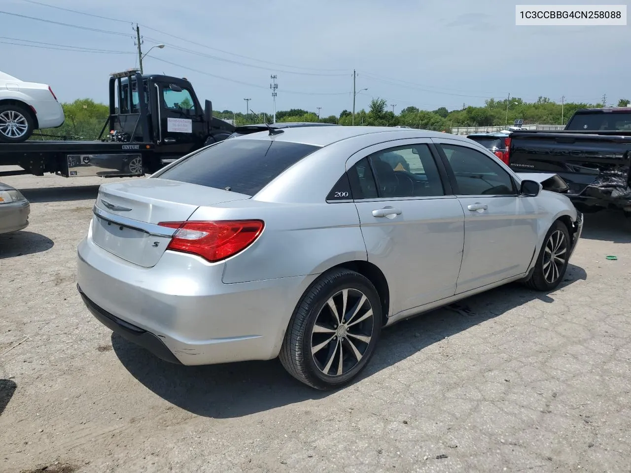 2012 Chrysler 200 Touring VIN: 1C3CCBBG4CN258088 Lot: 65597444