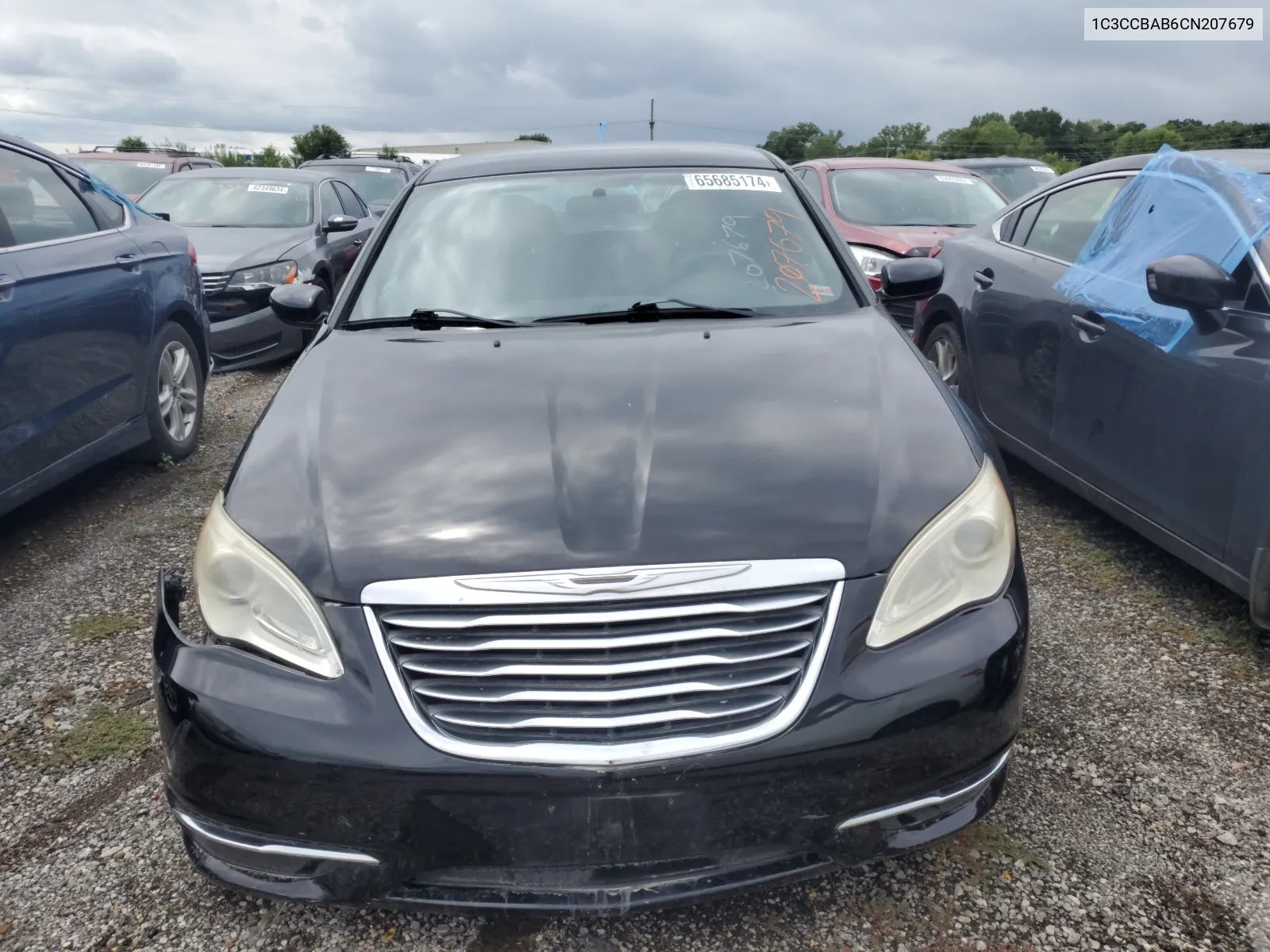 2012 Chrysler 200 Lx VIN: 1C3CCBAB6CN207679 Lot: 65685174