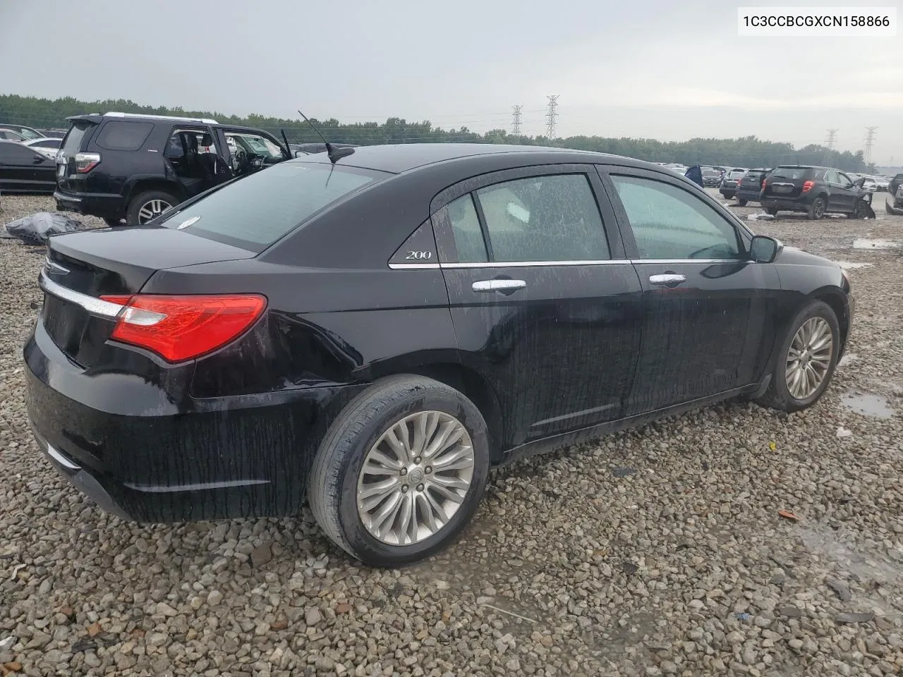 2012 Chrysler 200 Limited VIN: 1C3CCBCGXCN158866 Lot: 67091034