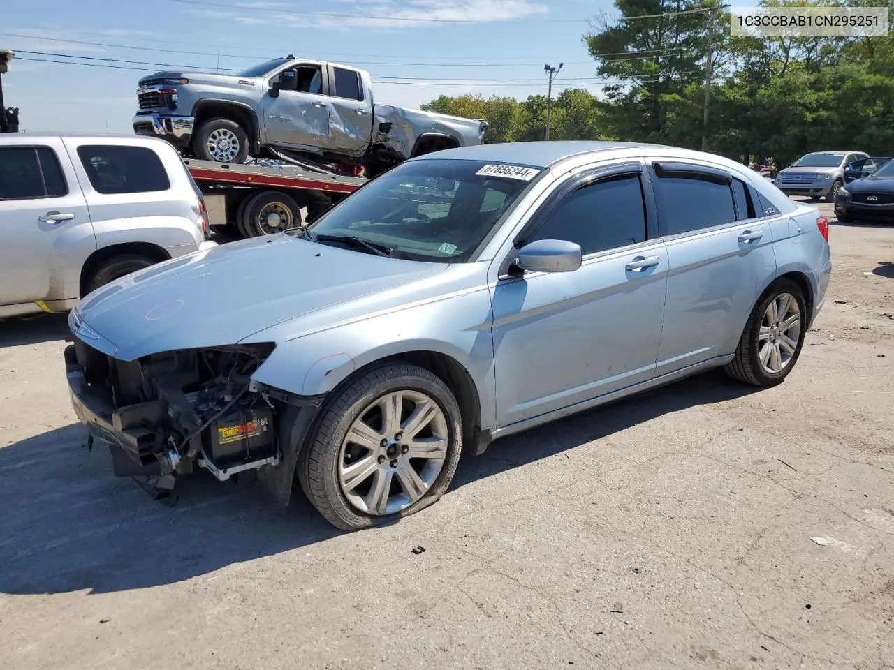 2012 Chrysler 200 Lx VIN: 1C3CCBAB1CN295251 Lot: 67656244