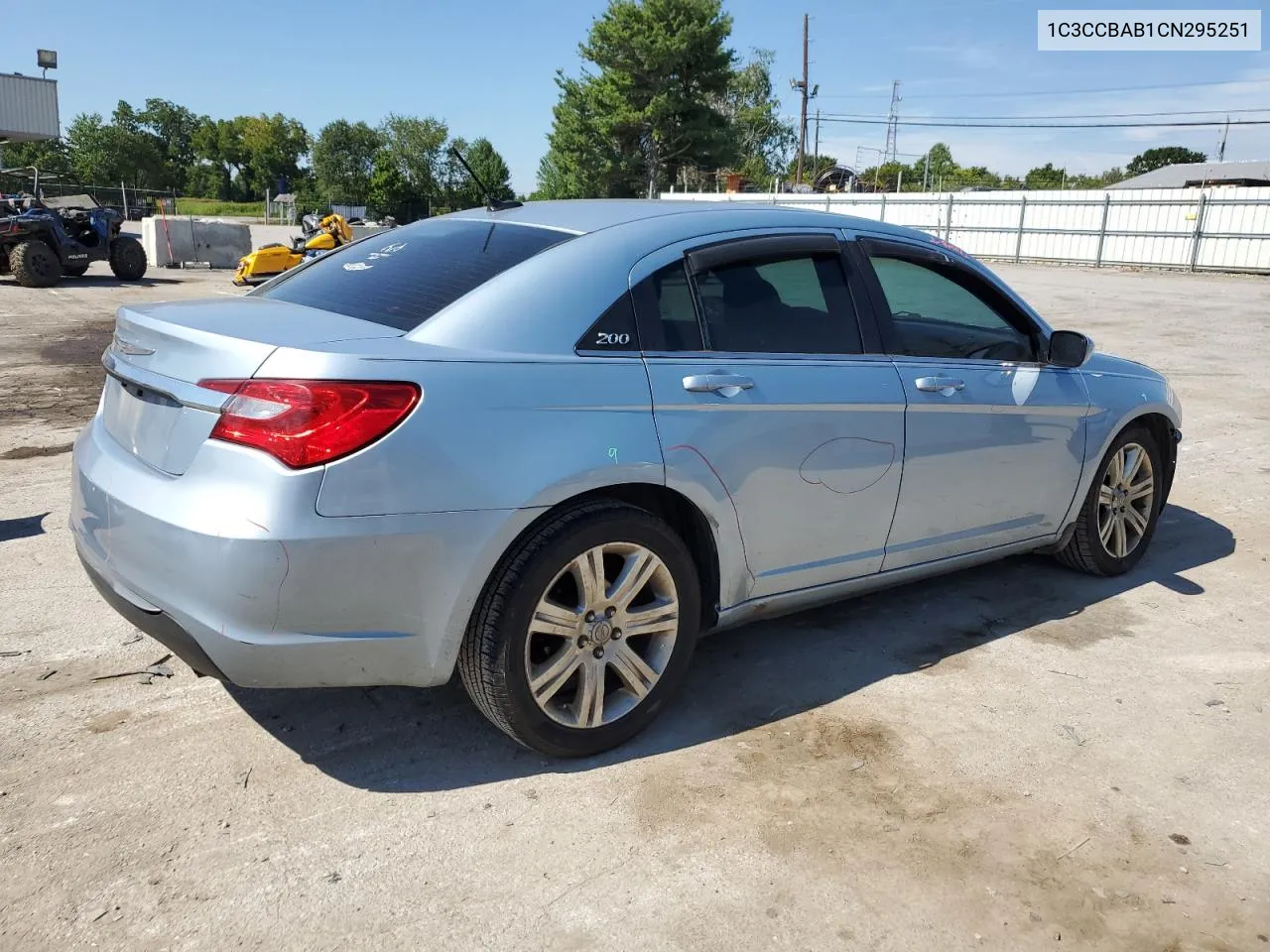 2012 Chrysler 200 Lx VIN: 1C3CCBAB1CN295251 Lot: 67656244