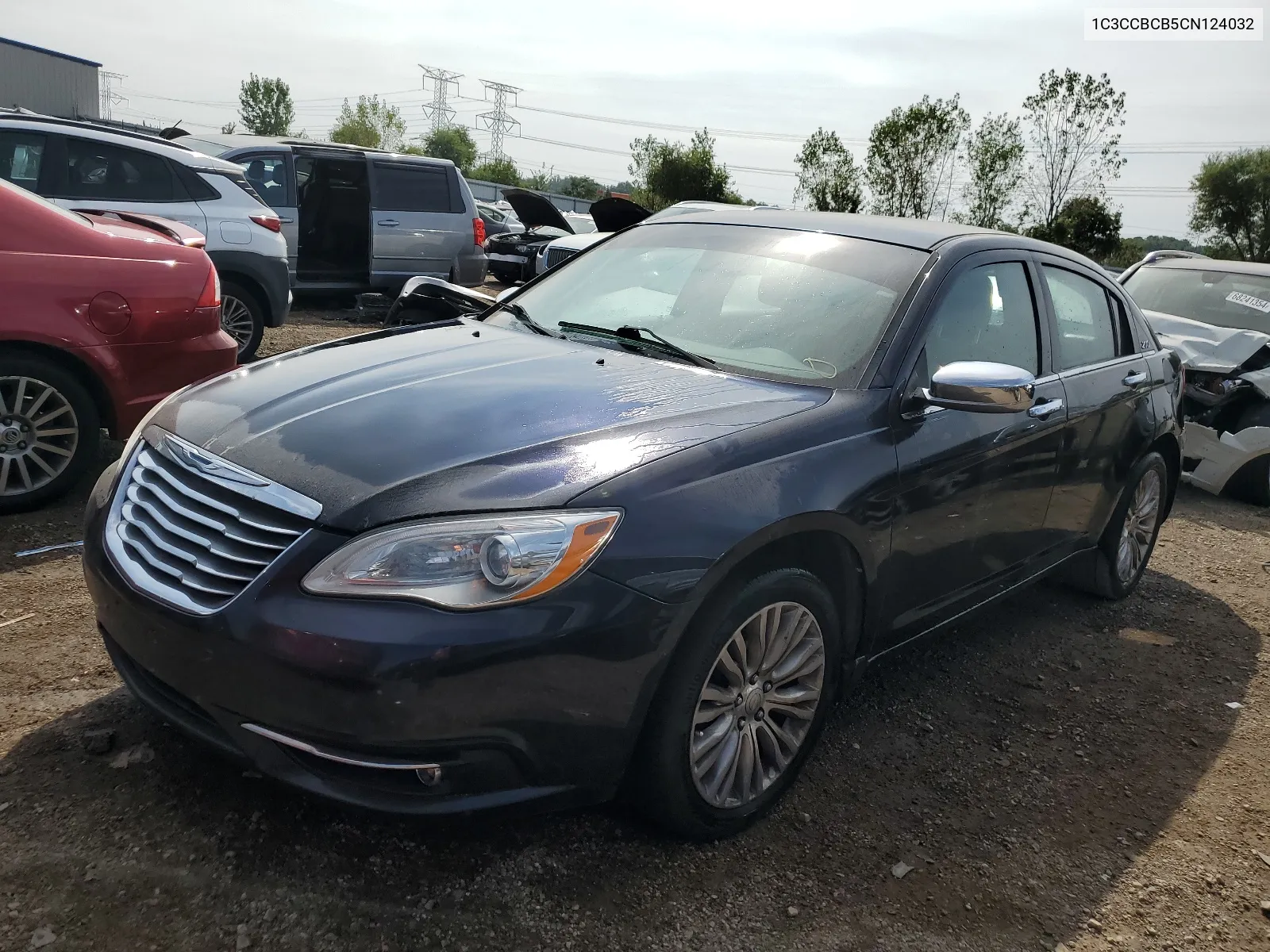 1C3CCBCB5CN124032 2012 Chrysler 200 Limited