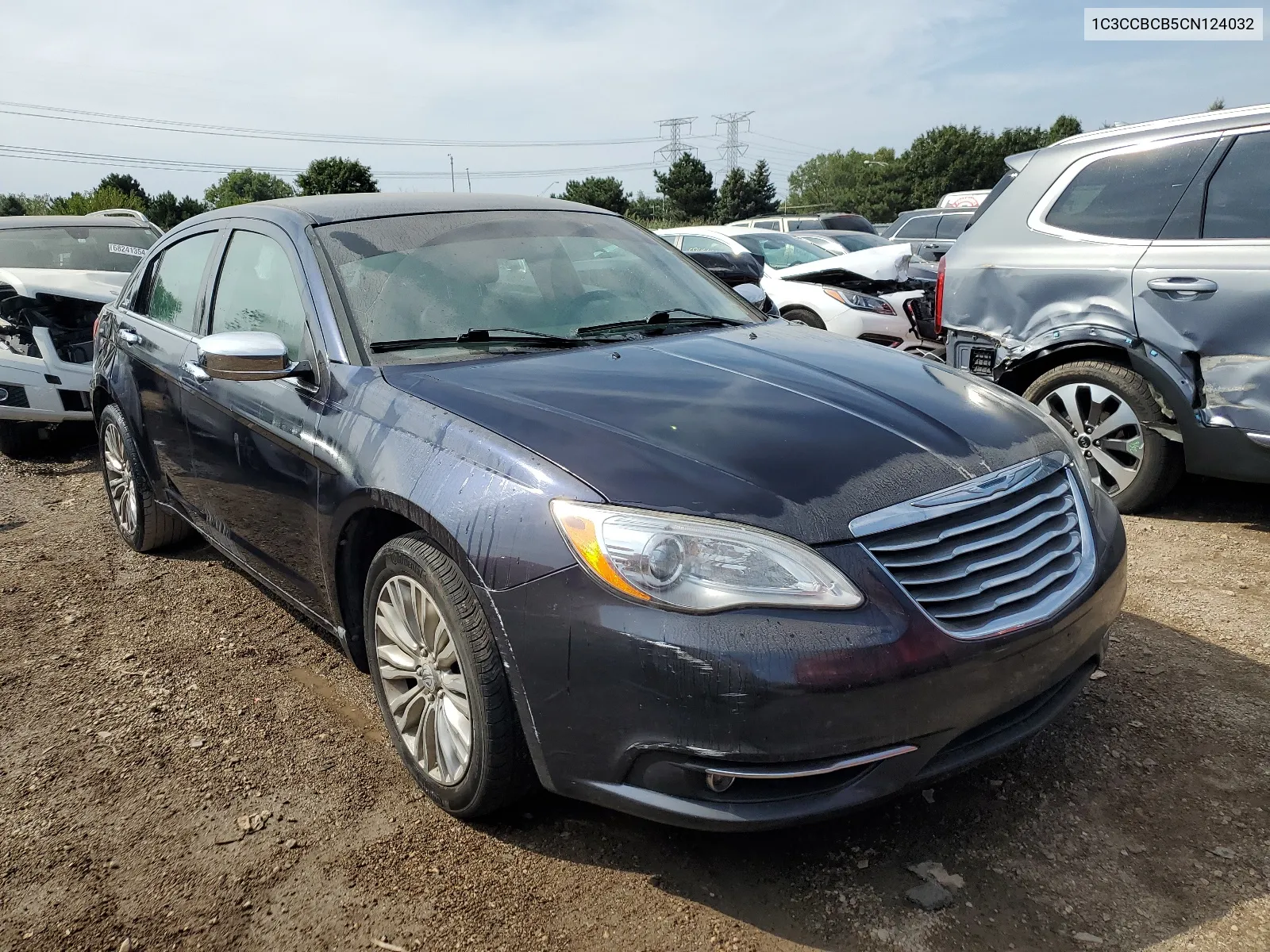 1C3CCBCB5CN124032 2012 Chrysler 200 Limited