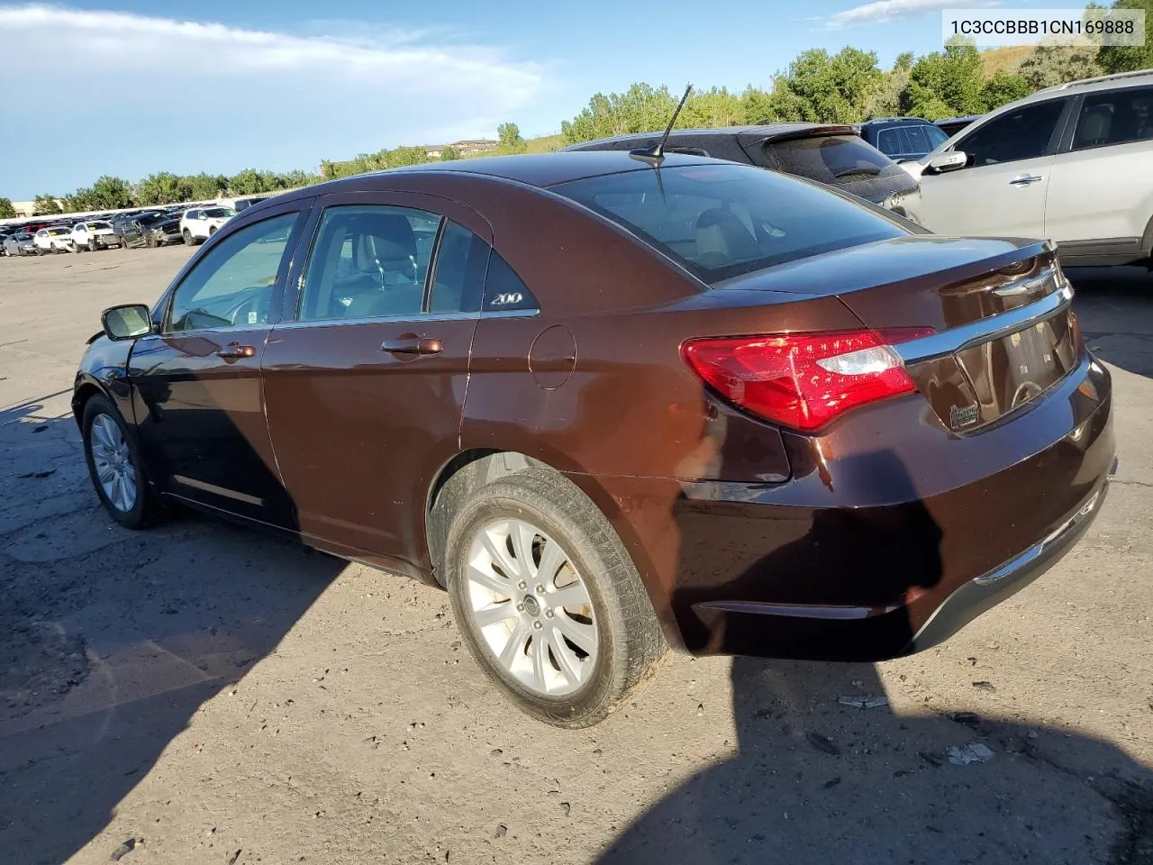 2012 Chrysler 200 Touring VIN: 1C3CCBBB1CN169888 Lot: 67971484