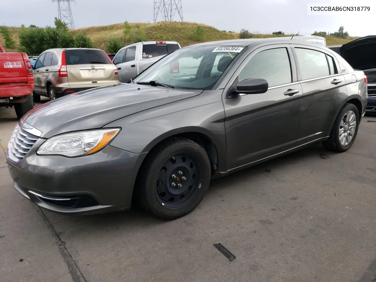 2012 Chrysler 200 Lx VIN: 1C3CCBAB6CN318779 Lot: 68286364