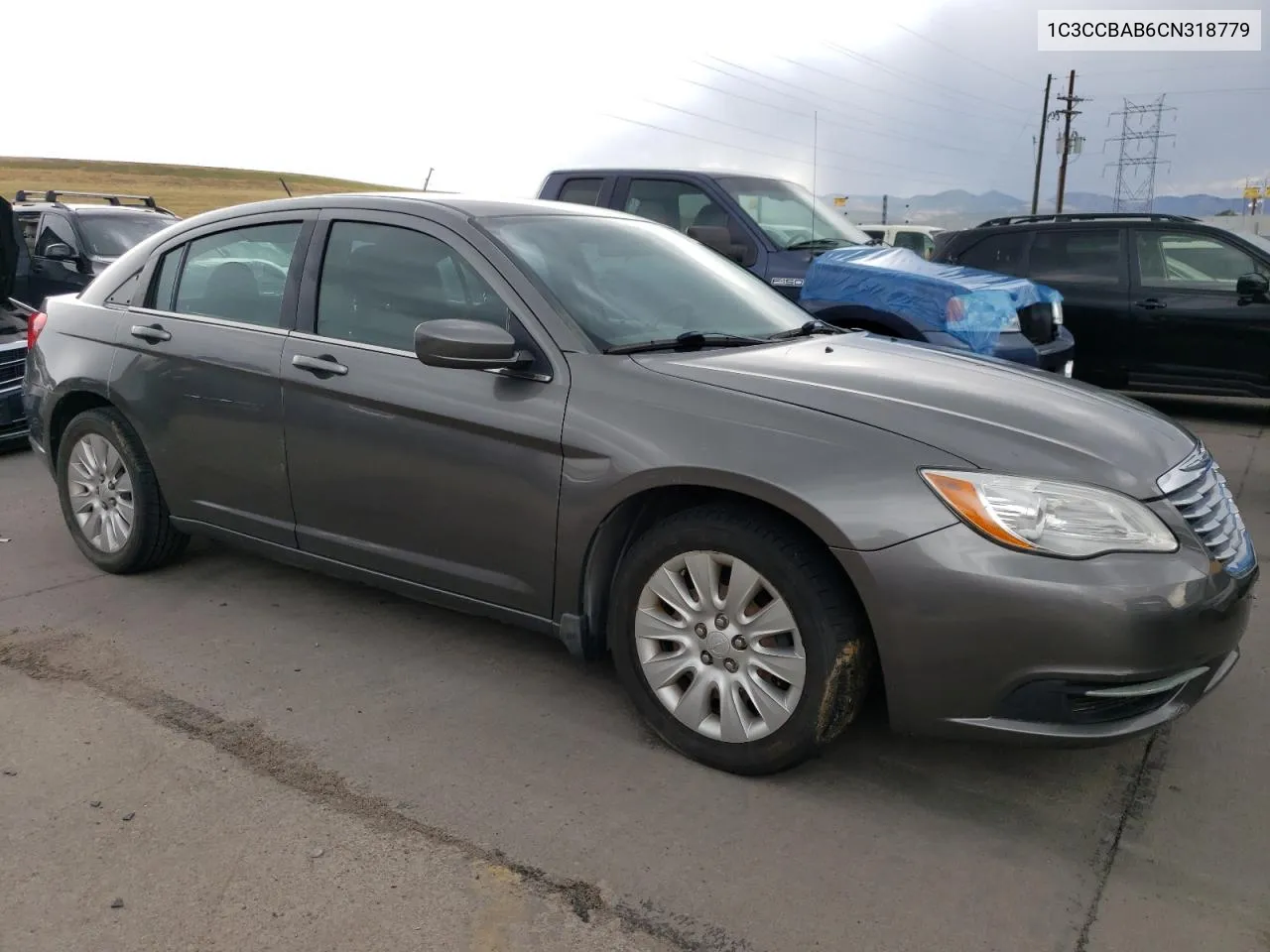 2012 Chrysler 200 Lx VIN: 1C3CCBAB6CN318779 Lot: 68286364