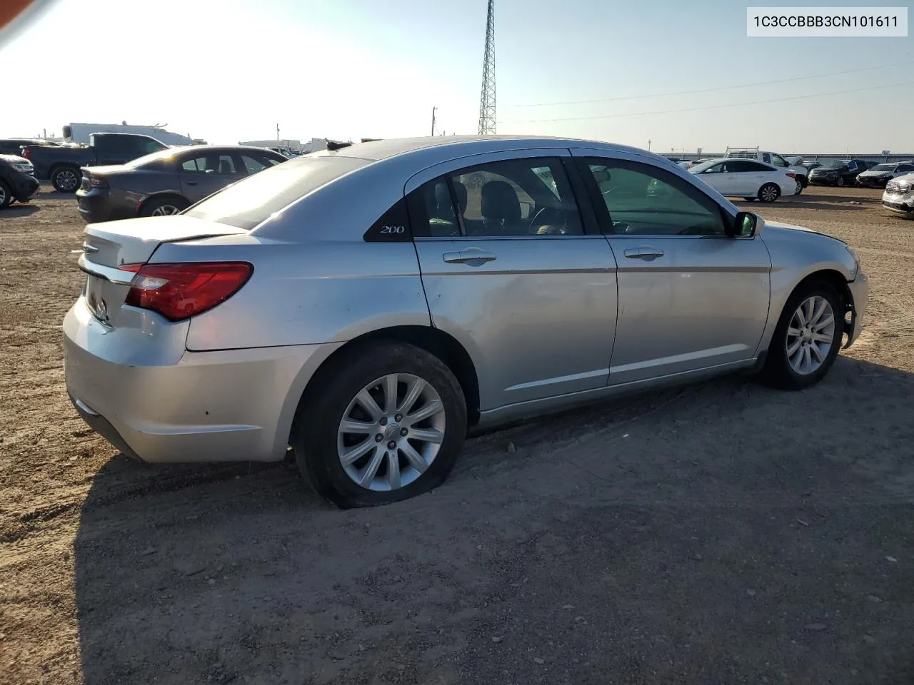 2012 Chrysler 200 Touring VIN: 1C3CCBBB3CN101611 Lot: 68620574