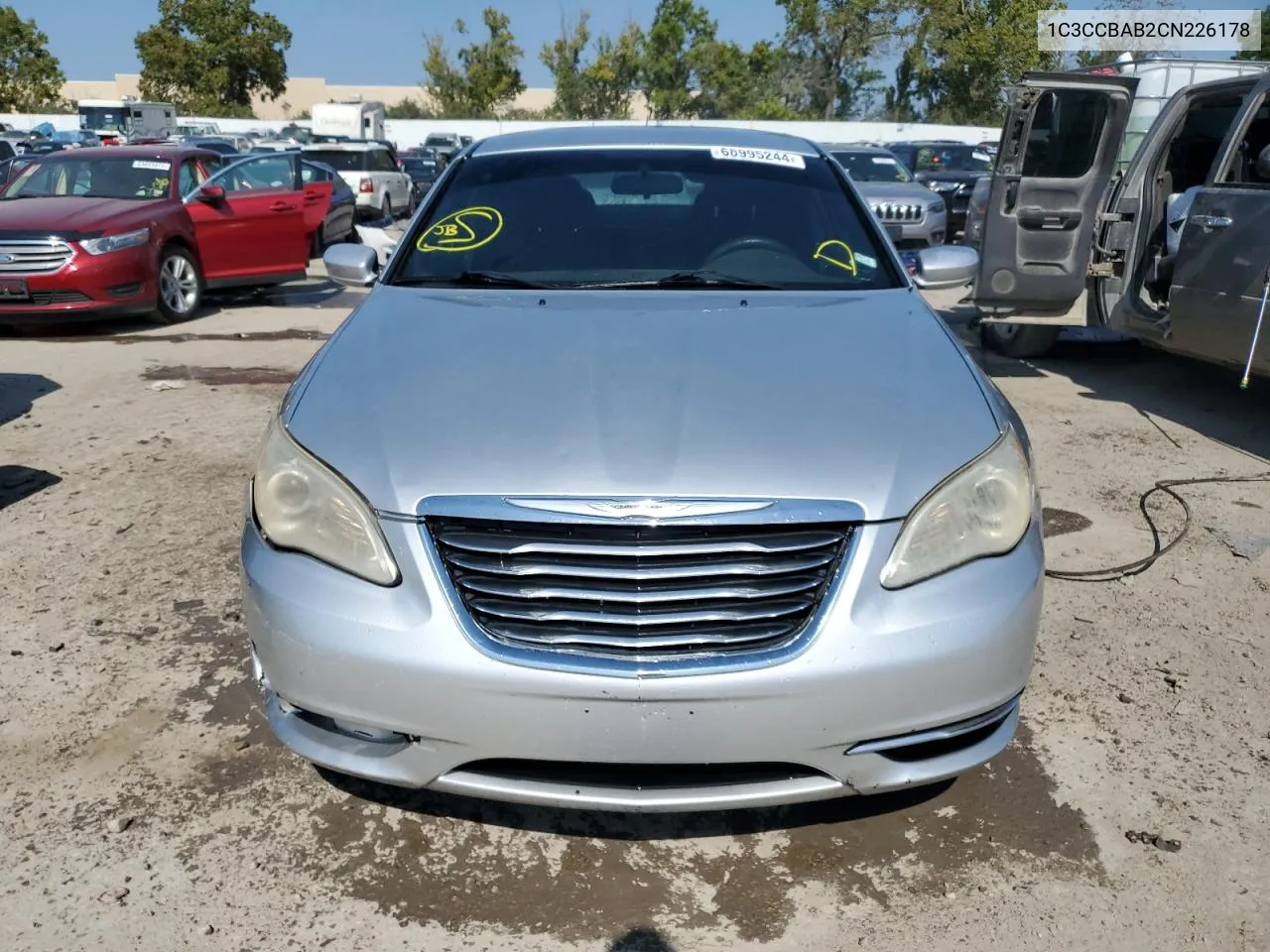 2012 Chrysler 200 Lx VIN: 1C3CCBAB2CN226178 Lot: 68995244