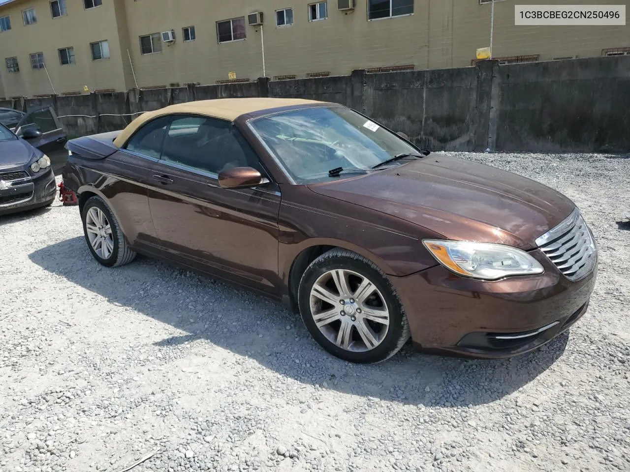 2012 Chrysler 200 Touring VIN: 1C3BCBEG2CN250496 Lot: 69169934