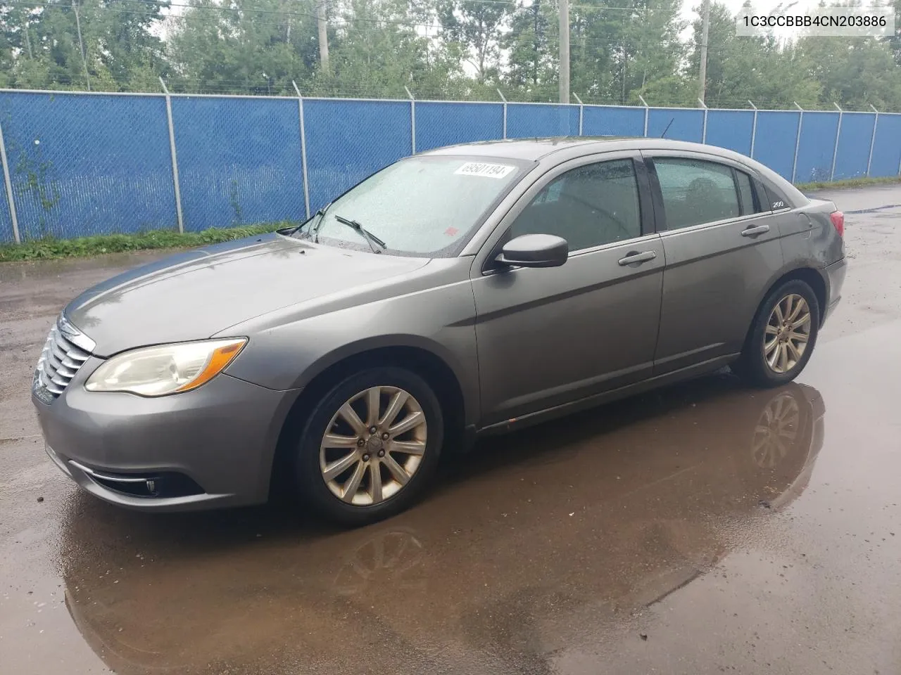 2012 Chrysler 200 Touring VIN: 1C3CCBBB4CN203886 Lot: 69501194