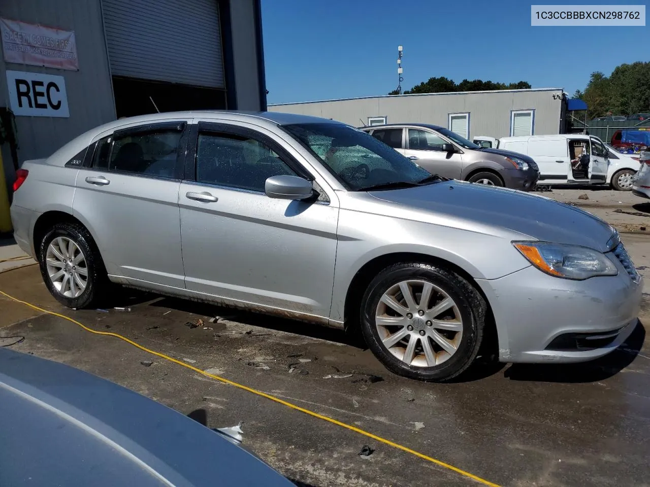 2012 Chrysler 200 Touring VIN: 1C3CCBBBXCN298762 Lot: 70093804