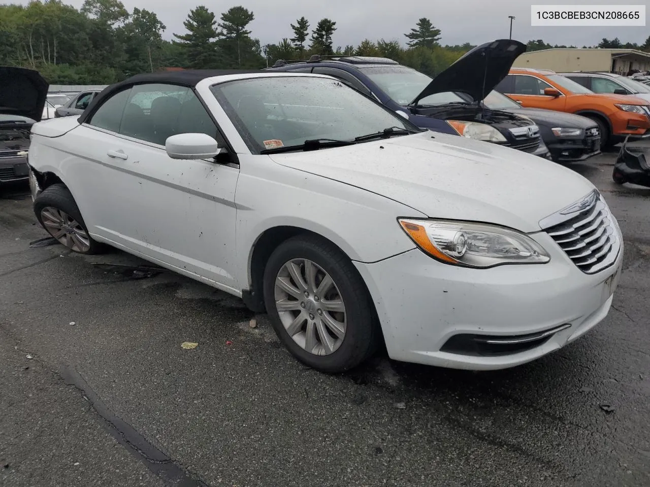 2012 Chrysler 200 Touring VIN: 1C3BCBEB3CN208665 Lot: 70226454