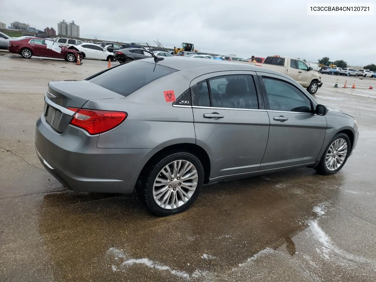 2012 Chrysler 200 Lx VIN: 1C3CCBAB4CN120721 Lot: 71030944