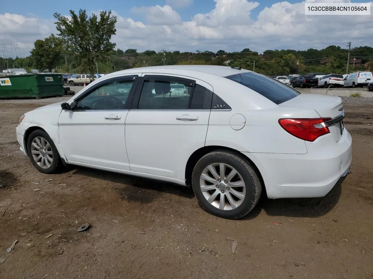 2012 Chrysler 200 Touring VIN: 1C3CCBBB4CN105604 Lot: 71132034