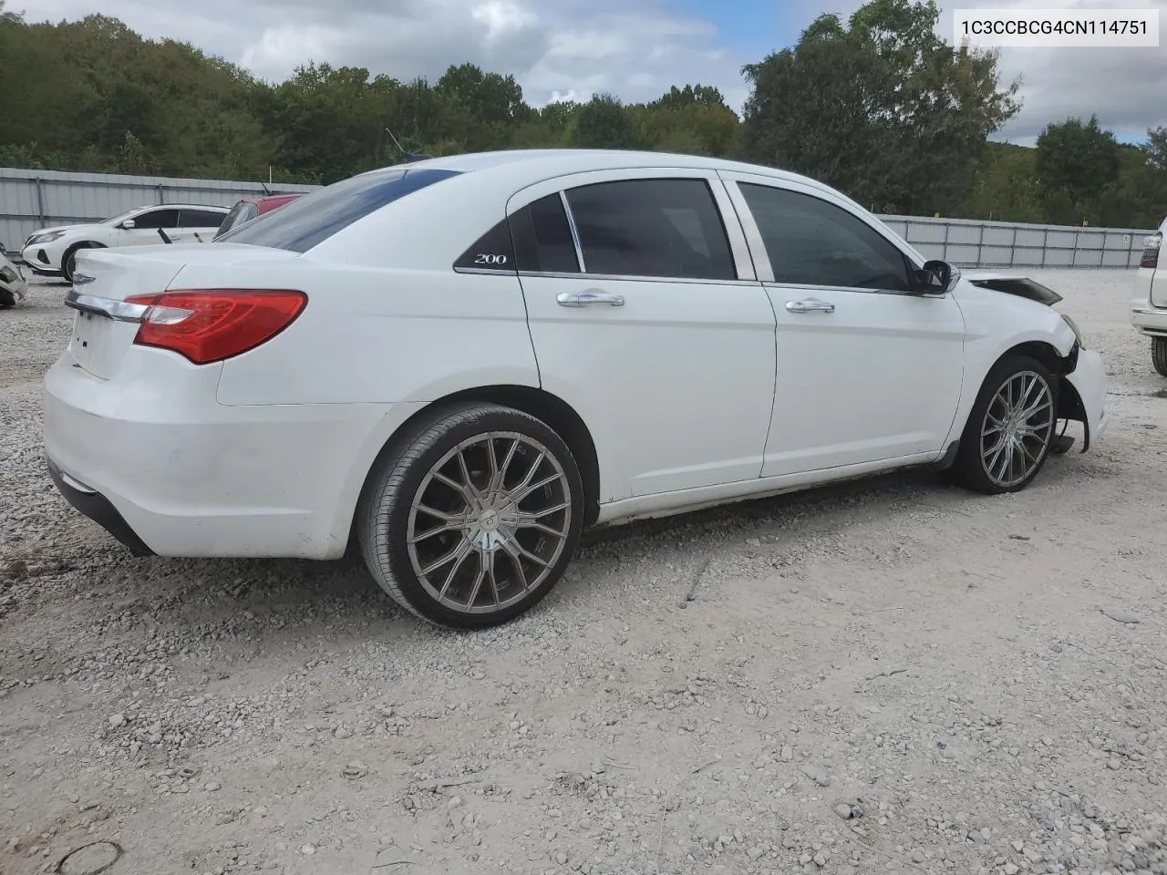 1C3CCBCG4CN114751 2012 Chrysler 200 Limited