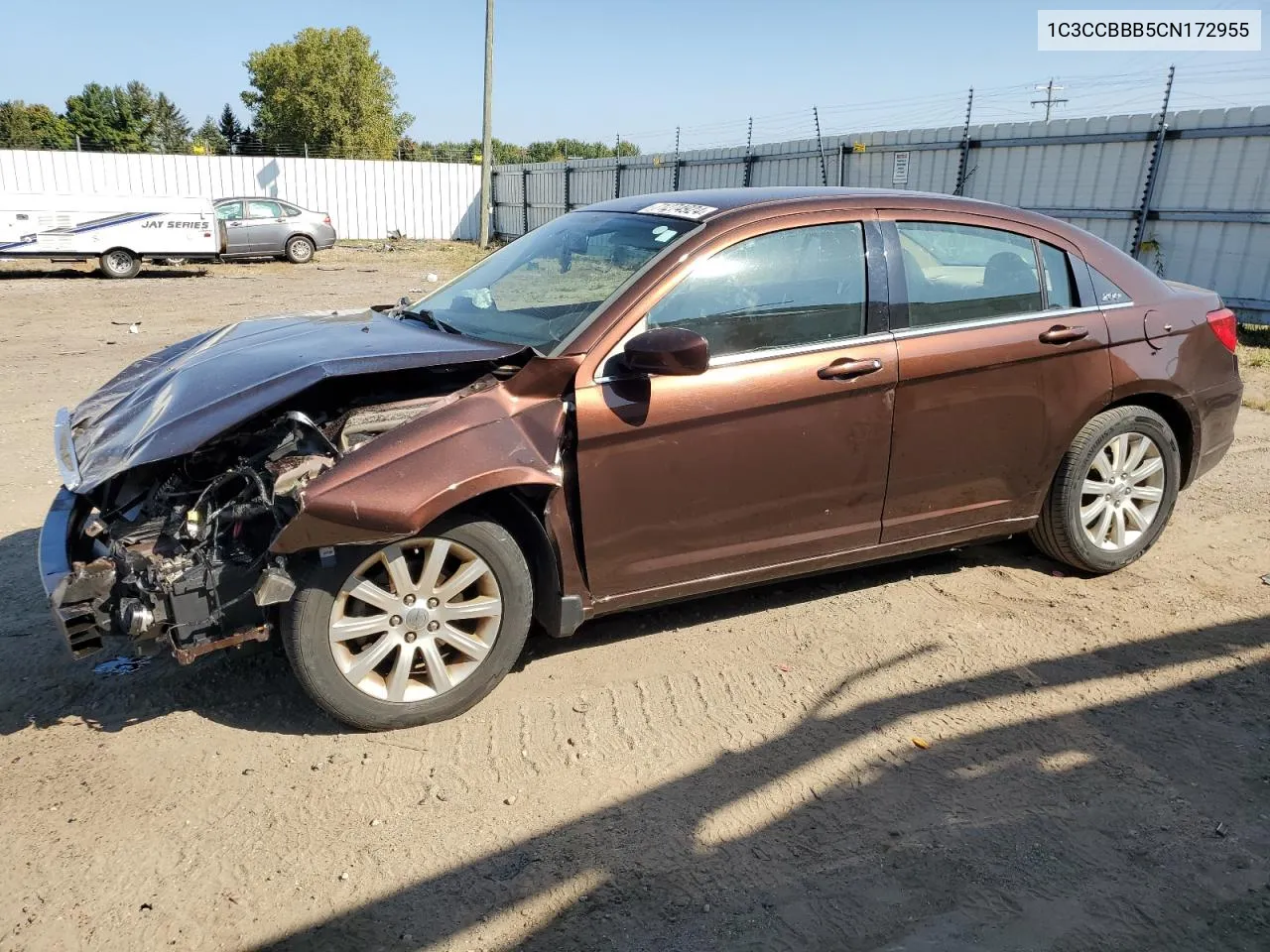 2012 Chrysler 200 Touring VIN: 1C3CCBBB5CN172955 Lot: 71274924