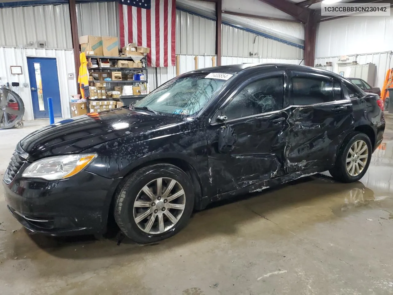 2012 Chrysler 200 Touring VIN: 1C3CCBBB3CN230142 Lot: 71408854