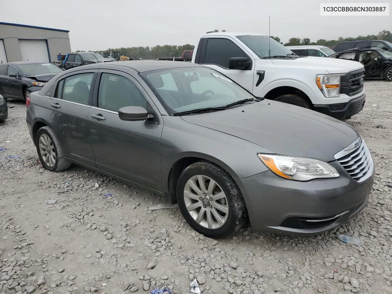 1C3CCBBG8CN303887 2012 Chrysler 200 Touring