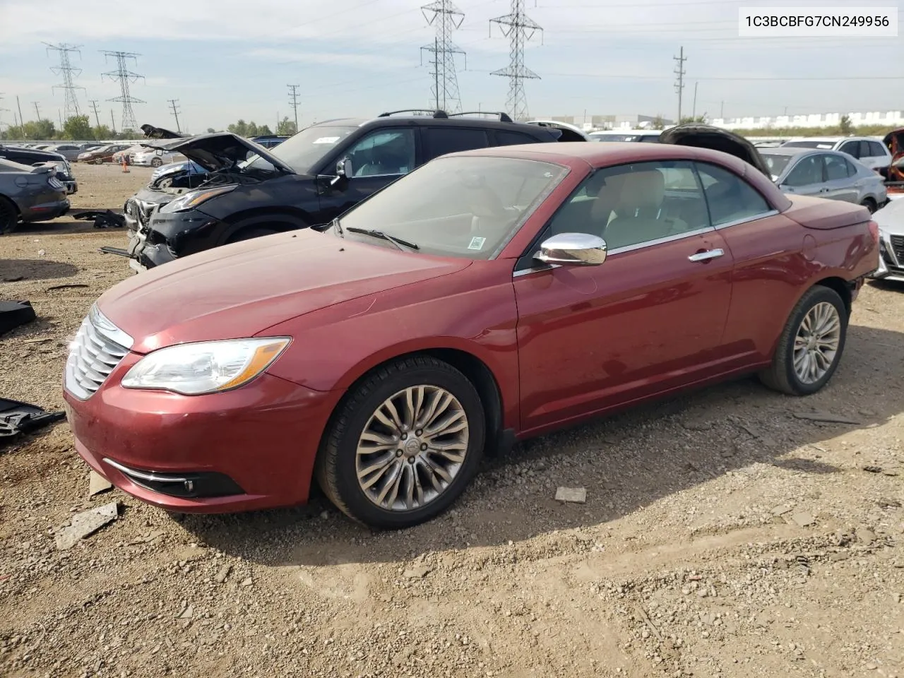 1C3BCBFG7CN249956 2012 Chrysler 200 Limited