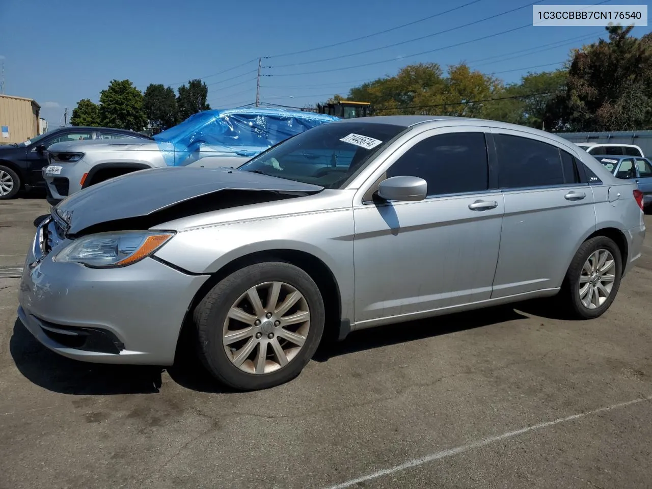 2012 Chrysler 200 Touring VIN: 1C3CCBBB7CN176540 Lot: 71445674