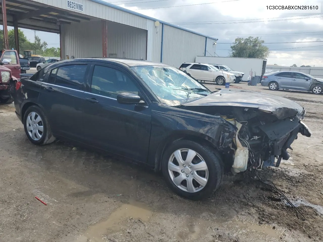 2012 Chrysler 200 Lx VIN: 1C3CCBABXCN281610 Lot: 72036134