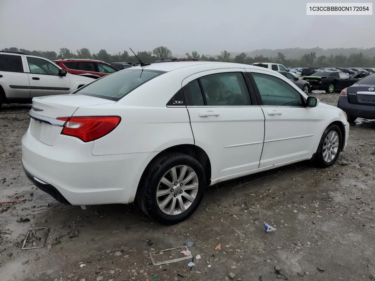 2012 Chrysler 200 Touring VIN: 1C3CCBBB0CN172054 Lot: 72144754