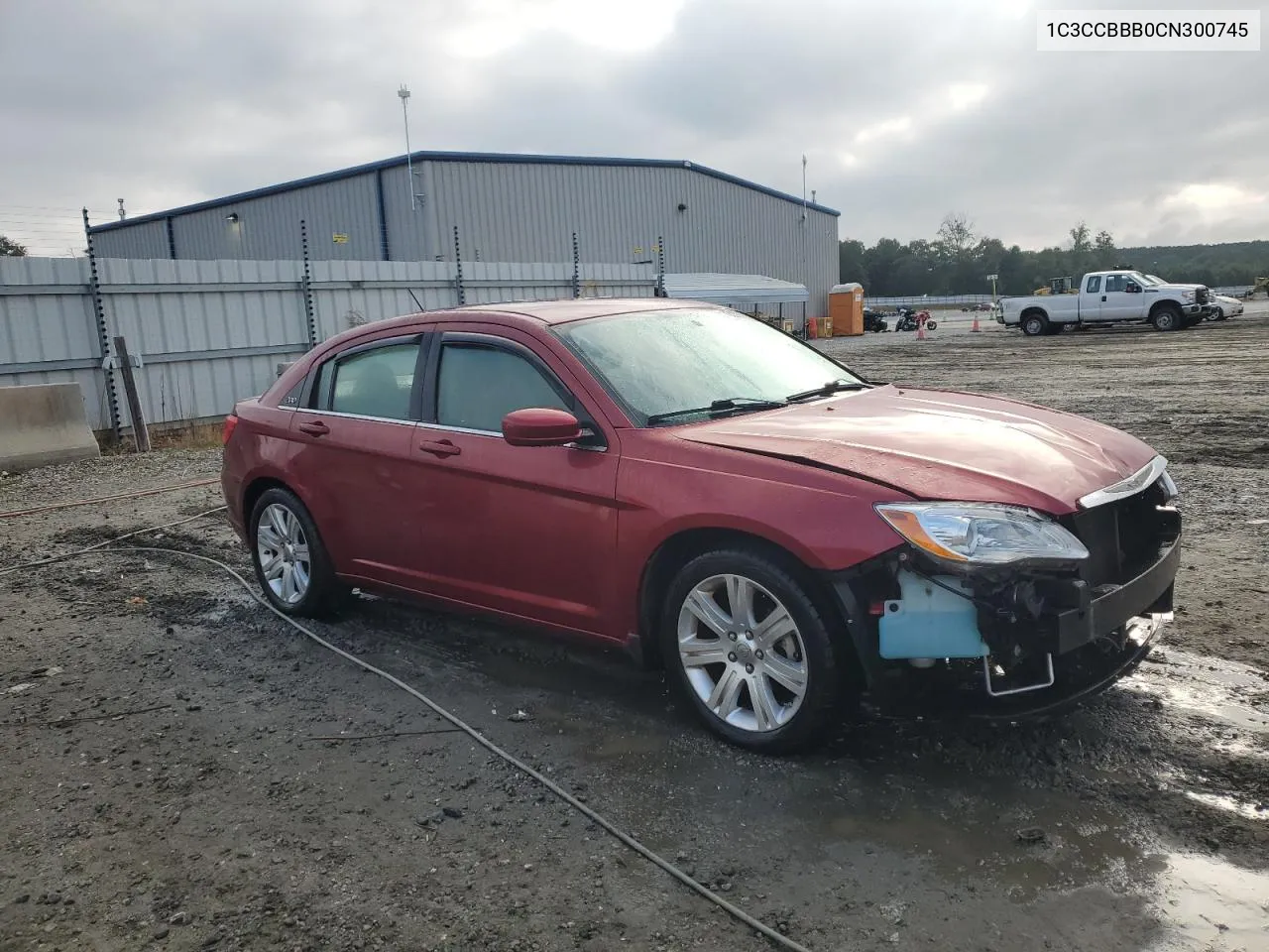 2012 Chrysler 200 Touring VIN: 1C3CCBBB0CN300745 Lot: 72221714