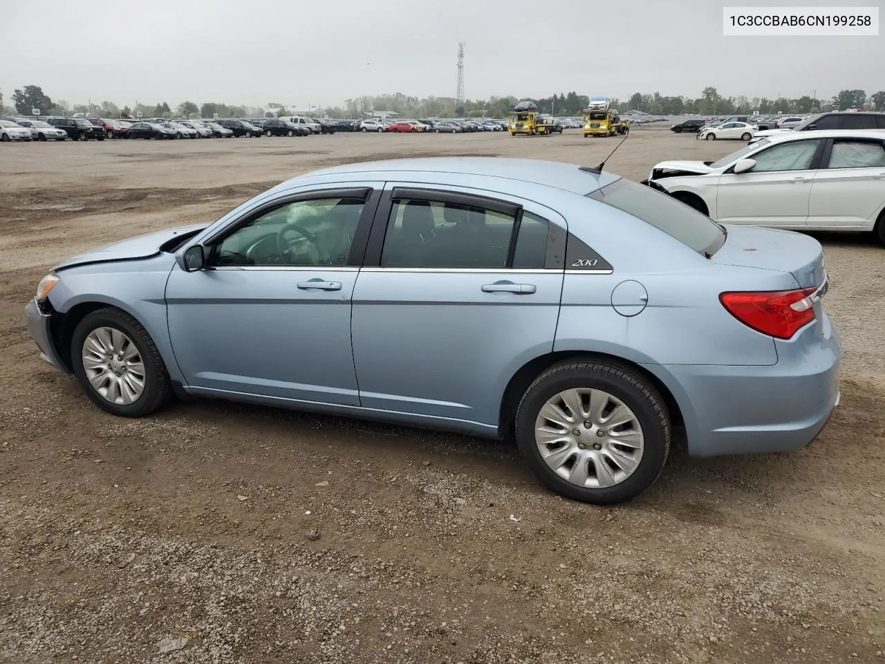 2012 Chrysler 200 Lx VIN: 1C3CCBAB6CN199258 Lot: 72237734