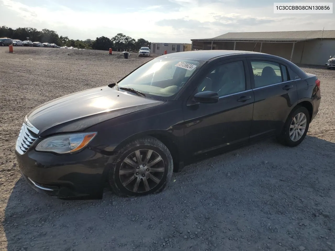 2012 Chrysler 200 Touring VIN: 1C3CCBBG8CN130856 Lot: 73139624