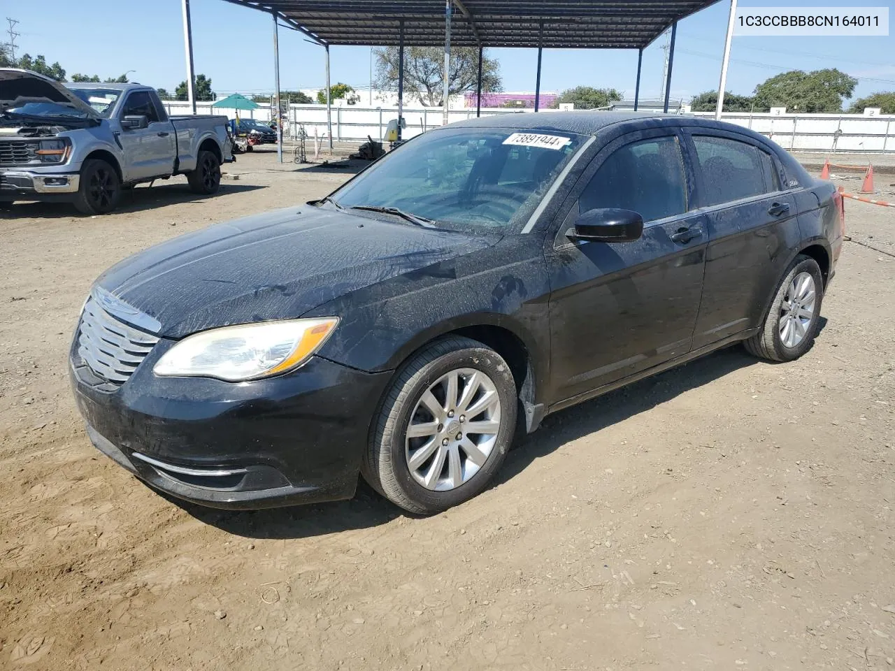 2012 Chrysler 200 Touring VIN: 1C3CCBBB8CN164011 Lot: 73891944