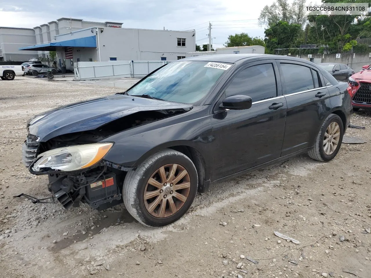 2012 Chrysler 200 Touring VIN: 1C3CCBBB4CN331108 Lot: 74259154