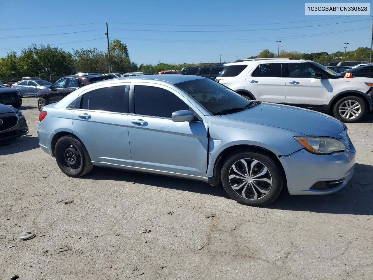 2012 Chrysler 200 Lx VIN: 1C3CCBAB1CN330628 Lot: 74278284