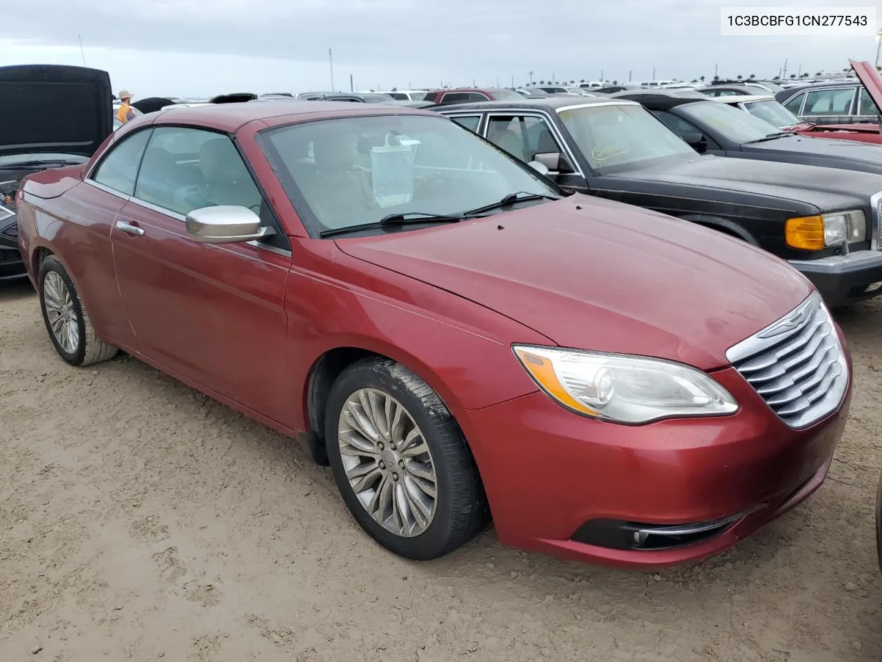 2012 Chrysler 200 Limited VIN: 1C3BCBFG1CN277543 Lot: 74474654