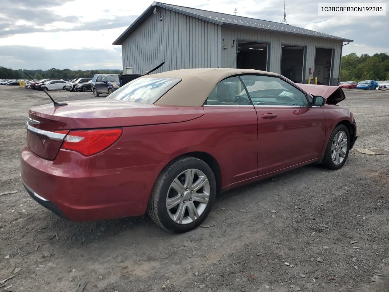 2012 Chrysler 200 Touring VIN: 1C3BCBEB3CN192385 Lot: 74639584