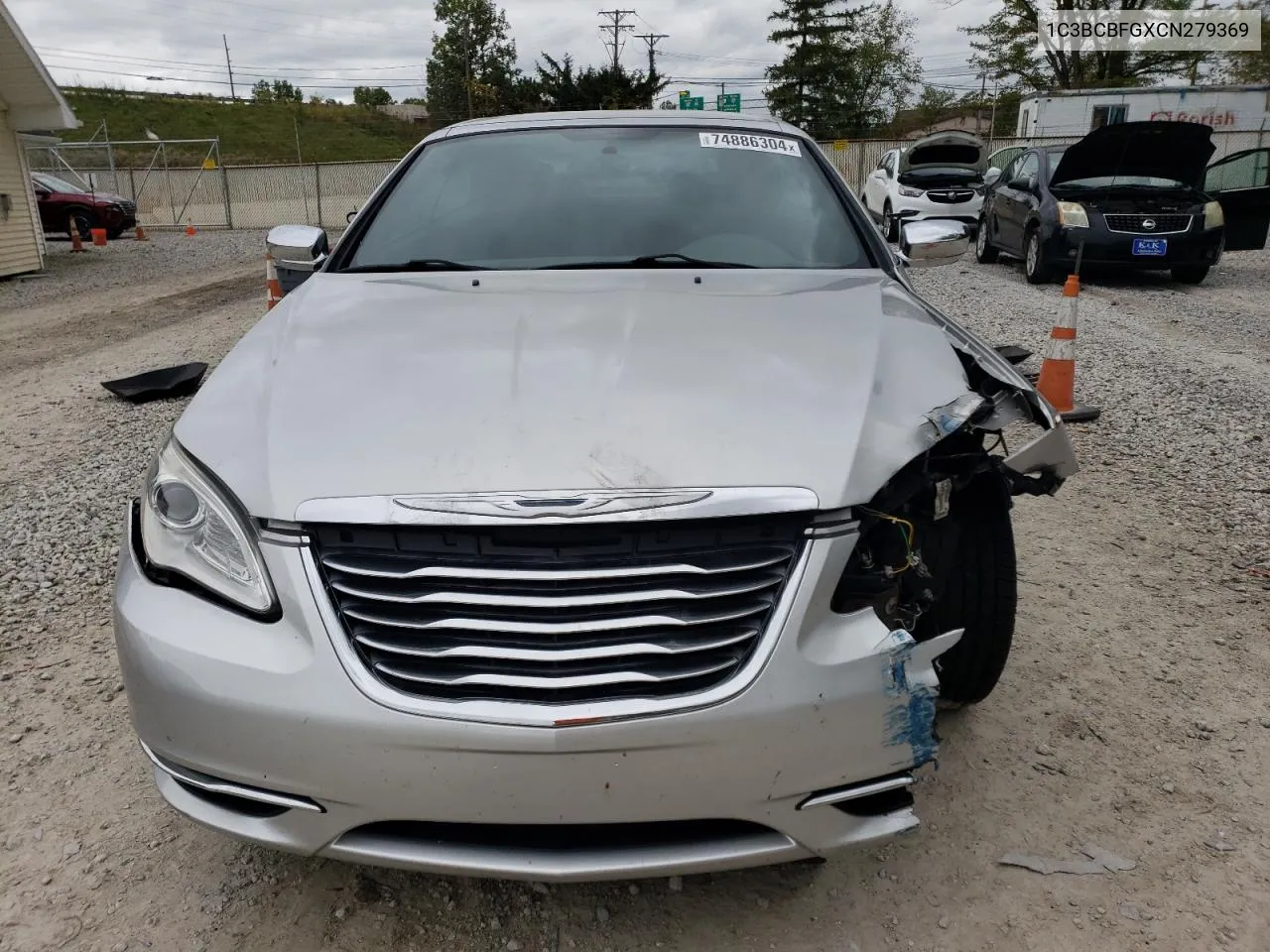 2012 Chrysler 200 Limited VIN: 1C3BCBFGXCN279369 Lot: 74886304