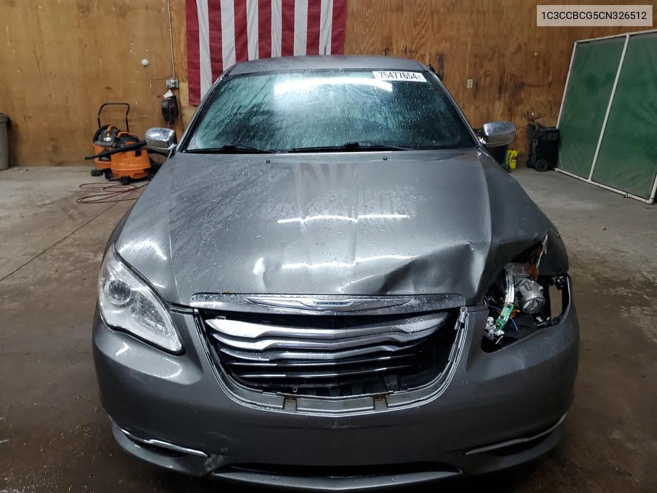 2012 Chrysler 200 Limited VIN: 1C3CCBCG5CN326512 Lot: 75477654