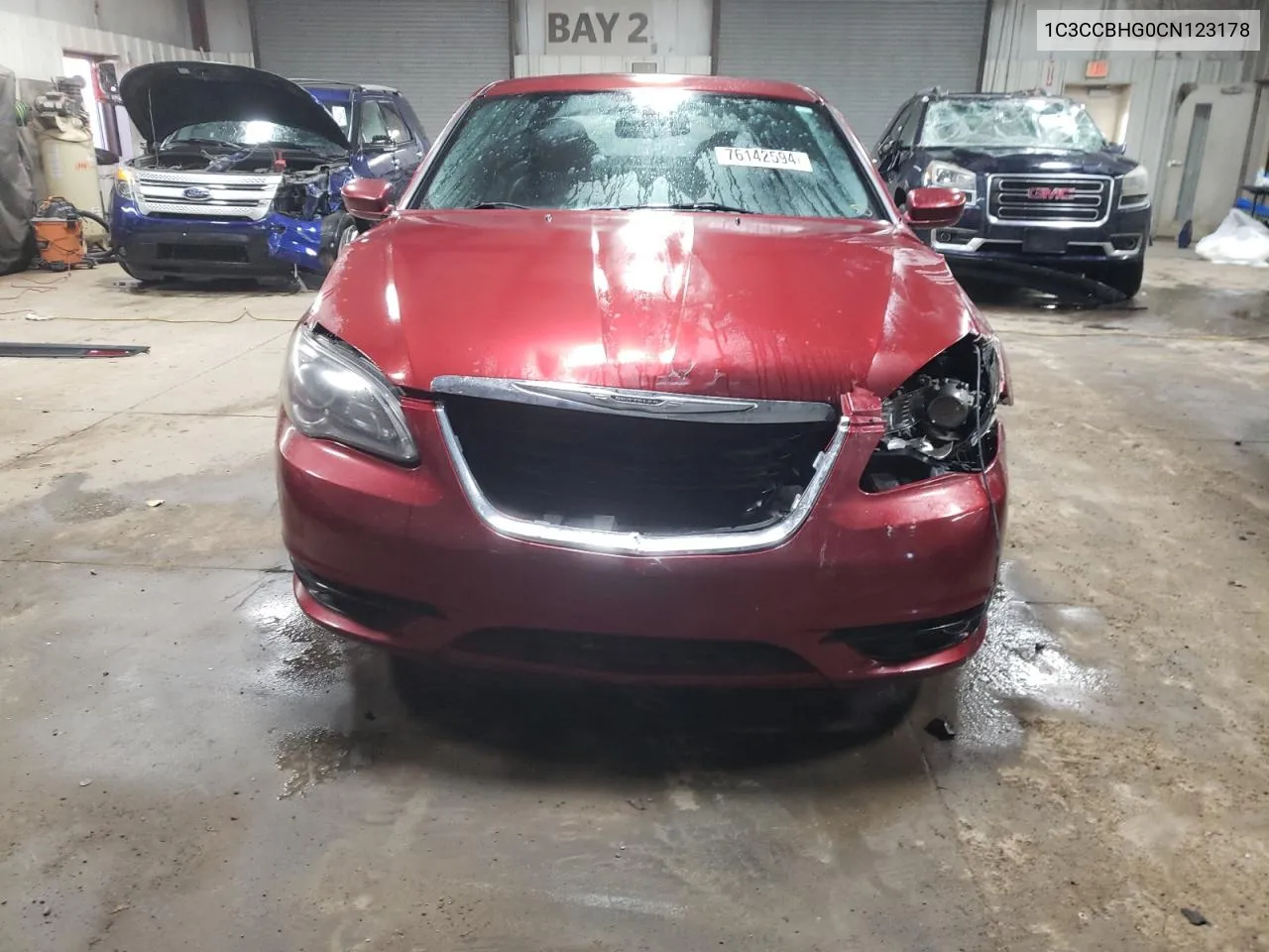 2012 Chrysler 200 S VIN: 1C3CCBHG0CN123178 Lot: 76142594