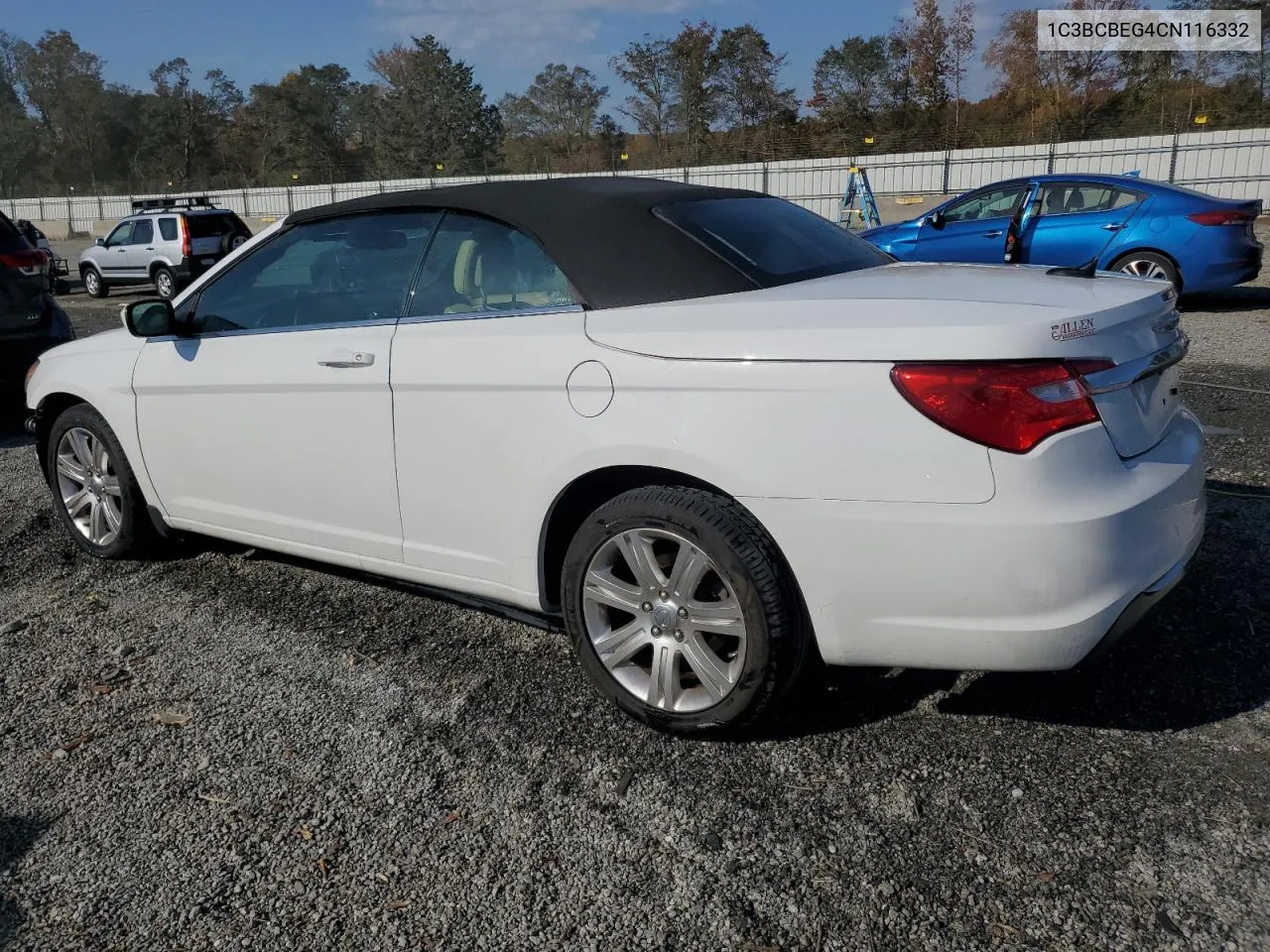 2012 Chrysler 200 Touring VIN: 1C3BCBEG4CN116332 Lot: 76733294