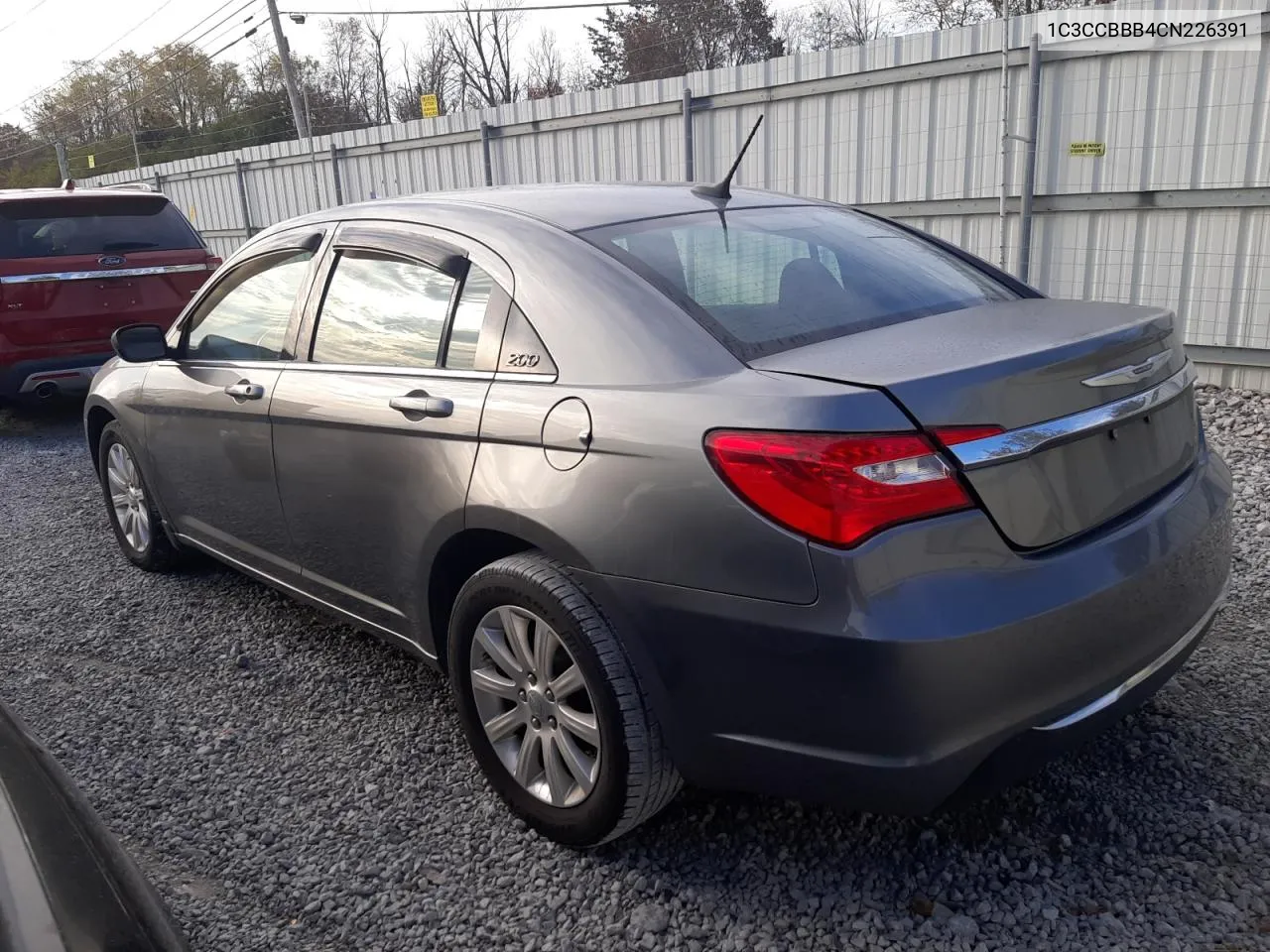 1C3CCBBB4CN226391 2012 Chrysler 200 Touring