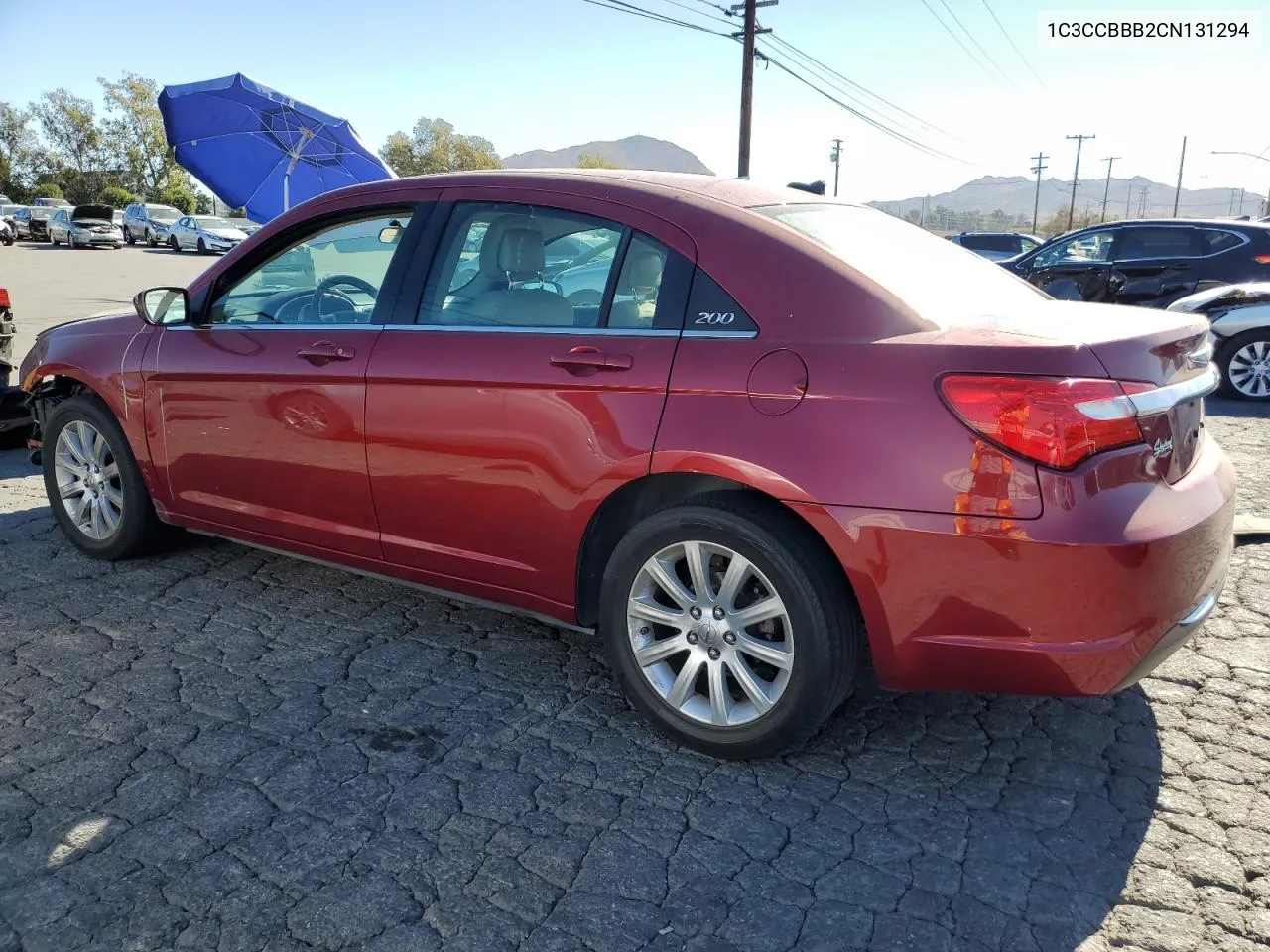 2012 Chrysler 200 Touring VIN: 1C3CCBBB2CN131294 Lot: 79563394