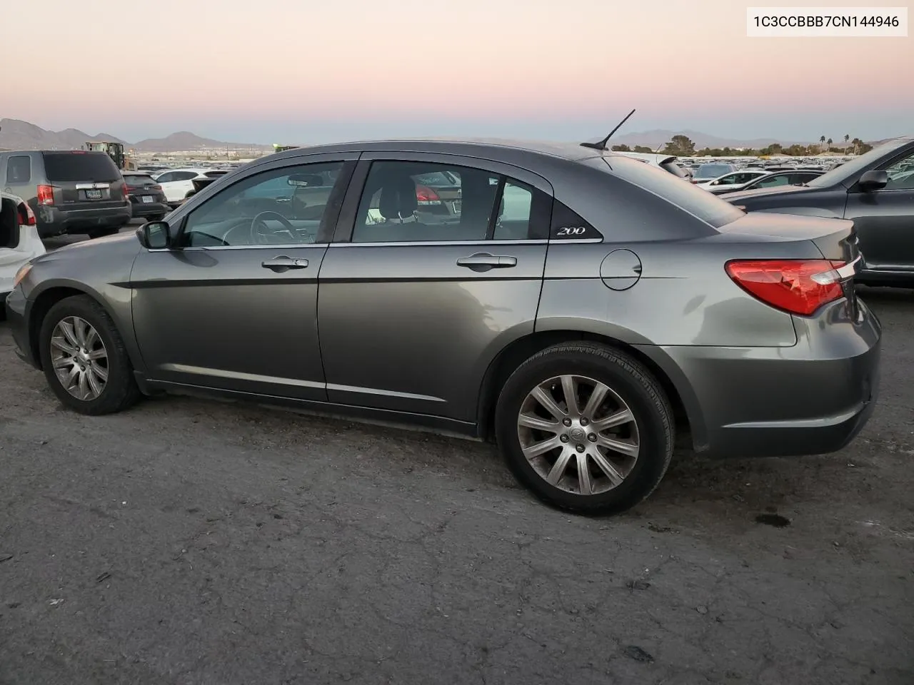 2012 Chrysler 200 Touring VIN: 1C3CCBBB7CN144946 Lot: 80045954