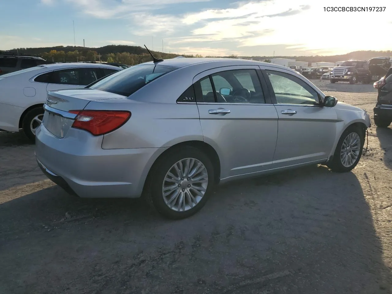 2012 Chrysler 200 Limited VIN: 1C3CCBCB3CN197237 Lot: 80229284