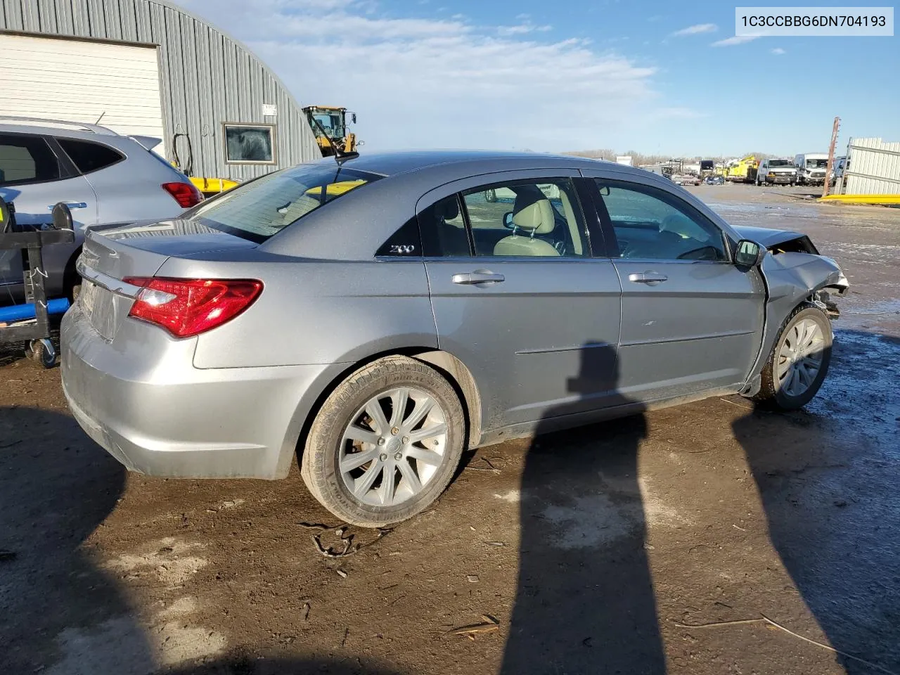 2013 Chrysler 200 Touring VIN: 1C3CCBBG6DN704193 Lot: 37476374